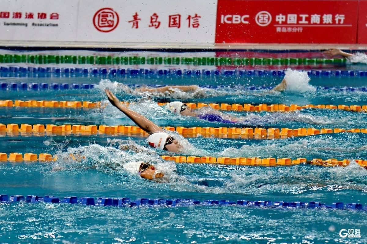 游泳比赛现场观众尖叫不断精彩不断的简单介绍